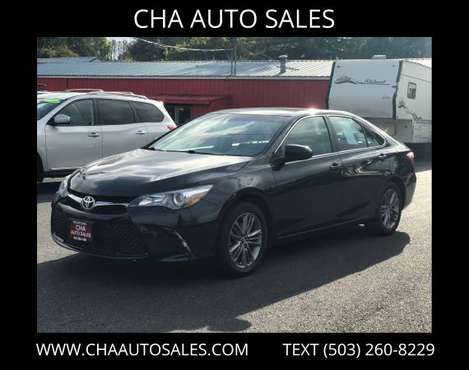 2016 TOYOTA CAMRY SE (CLEAN TITLE) (4 CYLINDERS) (54K MILES) - cars... for sale in Milwaukie, OR