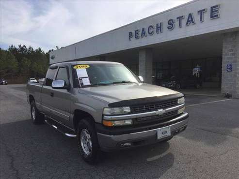 1999 *Chevrolet* *Silverado 1500* *LS* Light Pewter - cars & trucks... for sale in Cedartown, GA