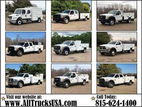 Medium Duty Service Utility Truck ton Ford Chevy Dodge Ram GMC 4x4 for sale in florence, SC, SC