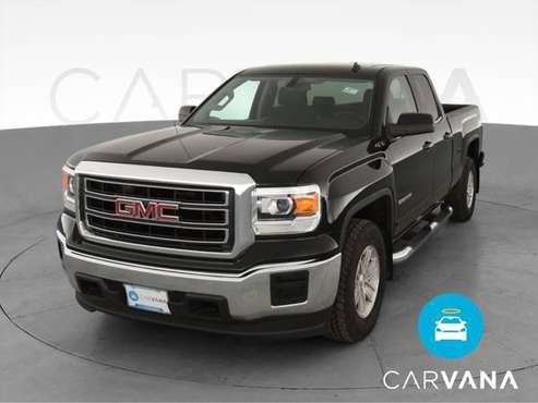 2014 GMC Sierra 1500 Double Cab SLE Pickup 4D 6 1/2 ft pickup Black... for sale in Arlington, District Of Columbia