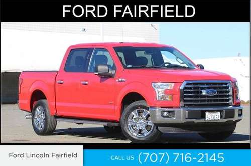 2016 Ford F-150 XLT - cars & trucks - by dealer - vehicle automotive... for sale in Fairfield, CA