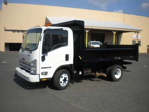2014 Isuzu Npr Dump Truck - cars & trucks - by owner - vehicle... for sale in Lawrence Township, NJ