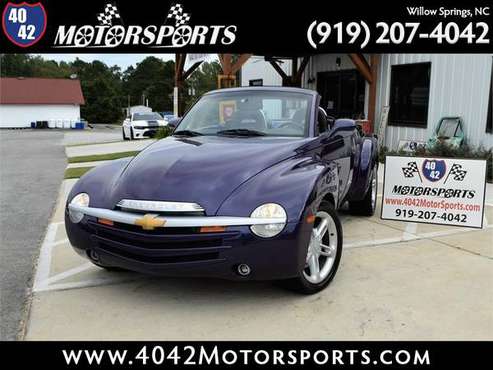 2004 CHEVROLET SSR V8 AUTO LEATHER CONVERTIBLE TRUCK! for sale in Willow Springs, NC