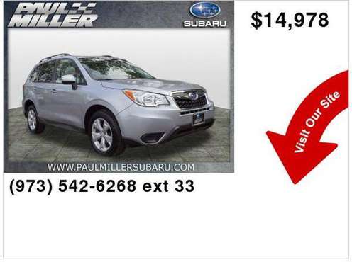 2015 Subaru Forester 2.5i Premium - cars & trucks - by dealer -... for sale in Parsippany, NJ