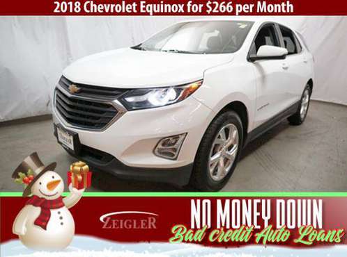 $266/mo 2018 Chevrolet Equinox Bad Credit & No Money Down OK - cars... for sale in Flossmoor, IL