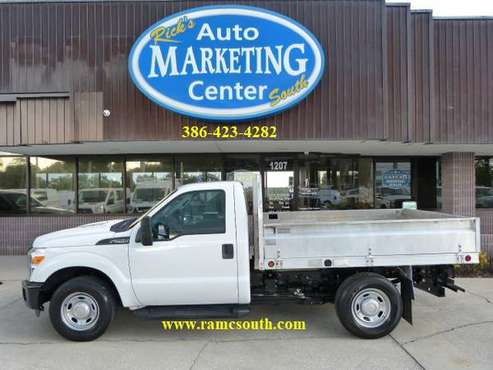 2013 Ford F-250 S.D. XL Reg Cab 2WD SRW Commercial Flat Bed Work Truck for sale in New Smyrna Beach, FL