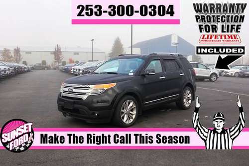 2014 Ford Explorer AWD All Wheel Drive XLT SUV for sale in Sumner, WA