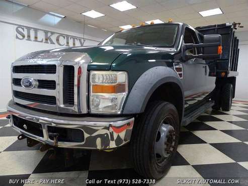 2008 Ford F-450 SD XLT 4x4 4dr Crew Cab Dump STAKE Diesel F-Series for sale in Paterson, PA