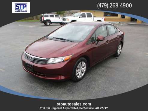 2012 Honda Civic - Cash Price - - by dealer - vehicle for sale in Bentonville, AR