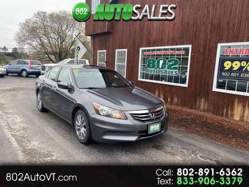 2012 Honda Accord Sdn 4dr I4 Auto EX - - by dealer for sale in Colchester, VT