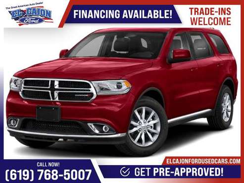 2020 Dodge Durango GT Plus FOR ONLY 554/mo! - - by for sale in Santee, CA