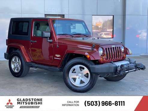 2009 Jeep Wrangler 4x4 4WD Sahara SUV - - by dealer for sale in Milwaukie, OR