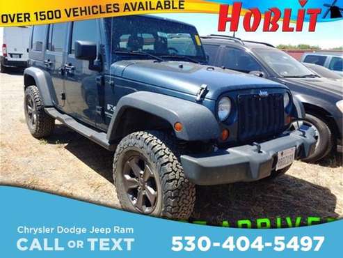 2007 Jeep Wrangler Unlimited X - - by dealer - vehicle for sale in Woodland, CA