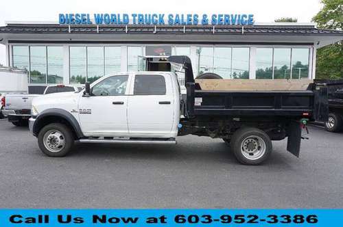 2017 RAM Ram Chassis 5500 4X4 4dr Crew Cab 173.4 in. WB Diesel Trucks for sale in Plaistow, NH