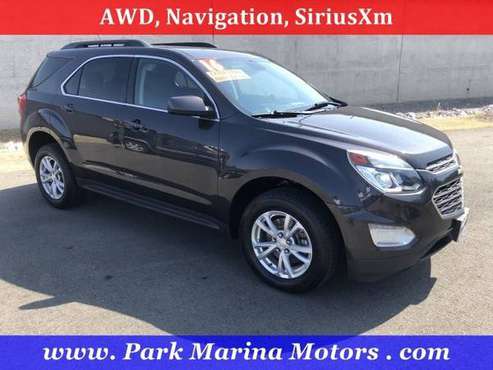 2016 Chevrolet Equinox AWD All Wheel Drive Chevy LT SUV for sale in Redding, CA