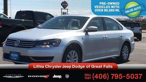 2014 Volkswagen Passat 4dr Sdn 1 8T Auto Wolfsburg Ed PZEV - cars & for sale in Great Falls, MT