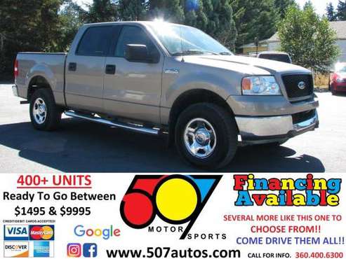 2005 Ford F-150 SuperCrew 139 Lariat 4WD - cars & trucks - by dealer... for sale in Roy, WA