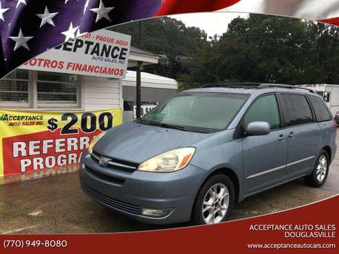 TOYOTA SIENNA 2005 XLE FULLY LOADED!!! $800 DOWN PAYMENT!!! BEST... for sale in Douglasville, GA
