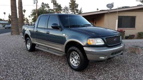 2002 FORD F150 KING RANCH 4X4 - cars & trucks - by owner - vehicle... for sale in 85203, AZ