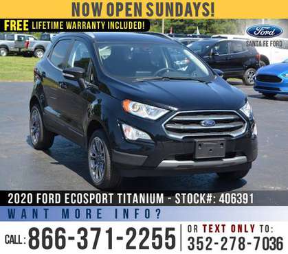 *** 2020 FORD ECOSPORT TITANIUM *** SAVE Over $5,000 off MSRP! -... for sale in Alachua, FL