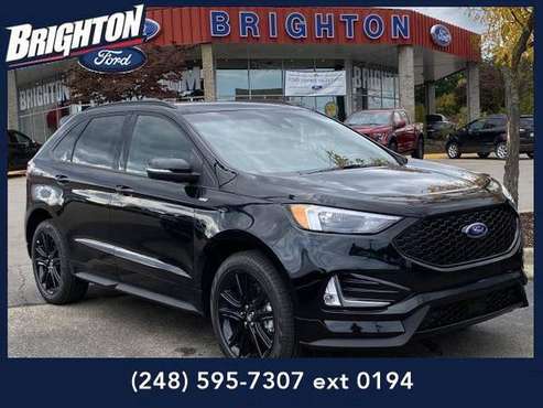 2020 Ford Edge SUV ST (Black) - cars & trucks - by dealer - vehicle... for sale in Brighton, MI
