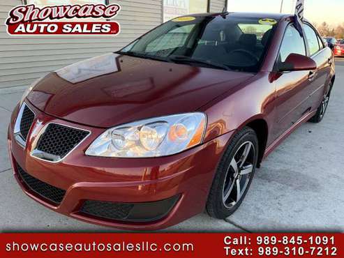 2010 Pontiac G6 4dr Sdn w/1SB - - by dealer - vehicle for sale in Chesaning, MI