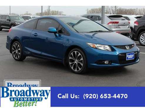 2013 Honda Civic coupe Si - Honda Dyno Blue Pearl for sale in Green Bay, WI