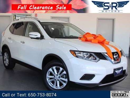 2016 Nissan Rogue SV suv Pearl White for sale in Hayward, CA