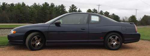 2002 Chevy Monte Carlo SS - cars & trucks - by dealer - vehicle... for sale in Plover, WI