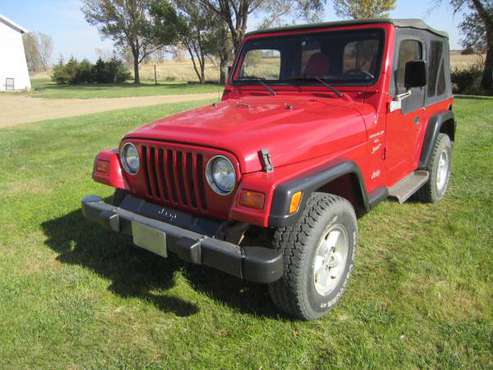 1999 Jeep Wrangler Sport for sale in Canistota, SD