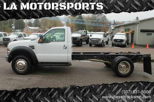 2008 FORD F-550 SUPERDUTY REG CAB & CHASSIS 6.4 POWERSTROKE DIESEL... for sale in WINDOM, SD