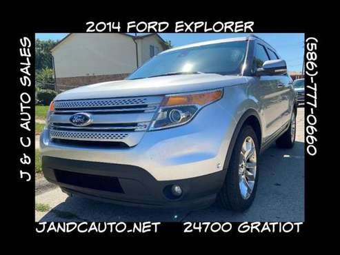 2014 Ford Explorer Limited 4WD - cars & trucks - by dealer - vehicle... for sale in Eastpointe, MI