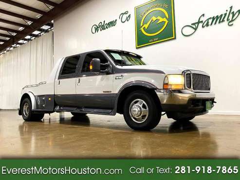 2003 Ford F-350 F350 F 350 SD WESTERN HAULER CREW CAB 4X2 FLAT BED... for sale in Houston, TX