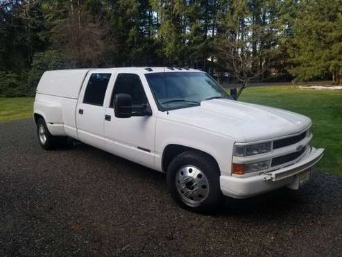 1997 C3500 Chevrolet Crew Cab Dually - cars & trucks - by owner -... for sale in Auburn, WA