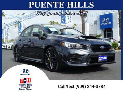 2018 Subaru WRX STI Limited Great Internet Deals Biggest Sale Of for sale in City of Industry, CA