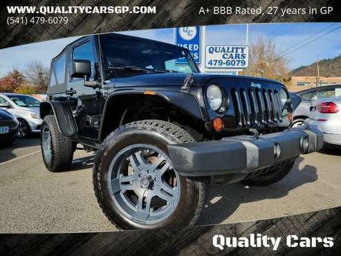 2011 Jeep Wrangler Sport 1-OWNER, AIR COND, 6-SPD MANUAL GR8 for sale in Grants Pass, OR
