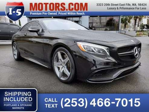 2016 Mercedes-Benz AMG S 63 Coupe Mercedes Benz S Class S63 S-63 S... for sale in Fife, OR
