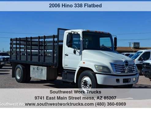 2006 Hino 338 Flatbed 16 Flatbed - - by dealer for sale in Mesa, CA