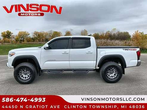 2018 Toyota Tacoma TRD Off Road Double Cab 5 Bed V6 4x4 MT (Natl) -... for sale in Clinton Township, MI