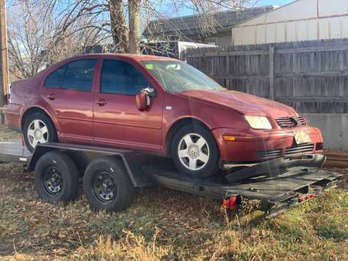 VW jetta smashed front end - cars & trucks - by owner - vehicle... for sale in Fort Collins, CO