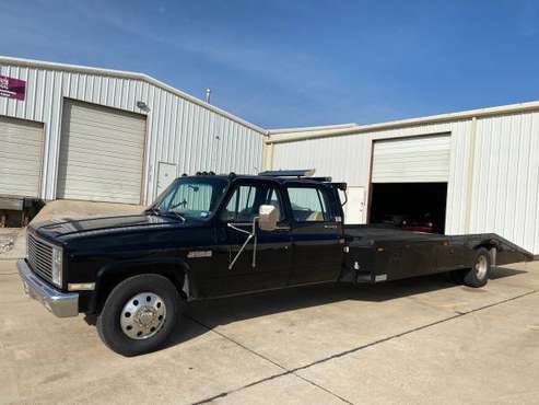 1982 GMC C3500 3+3 Crew Cab Ramp Truck Car Hauler 454 - cars &... for sale in Denton, TX