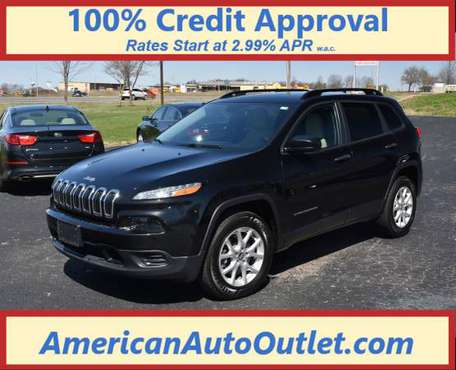 2016 Jeep Cherokee Sport 4WD - Warranty Available - Easy Payments! for sale in Nixa, MO