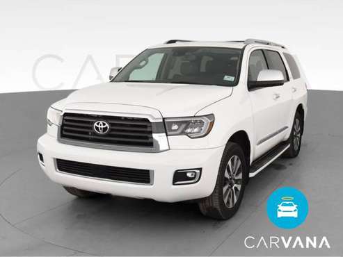 2020 Toyota Sequoia Limited Sport Utility 4D suv White - FINANCE -... for sale in Atlanta, CA