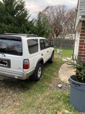 1999 Toyota 4Runner (RWD) - cars & trucks - by owner - vehicle... for sale in Silver Spring, District Of Columbia