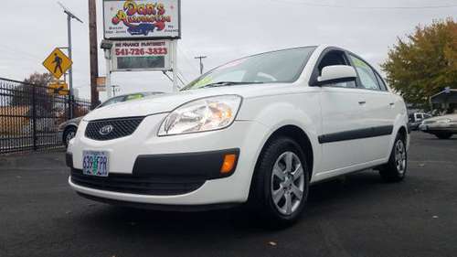 APPROVED with NO CREDIT CHECKS! 2008 Low Mileage Kia Rio Gas Saver -... for sale in Springfield, OR