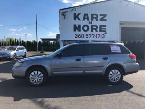 2008 Subaru Outback 4dr Wagon AWD 4Cyl Auto 120K PW PDL Air Full for sale in Longview, OR