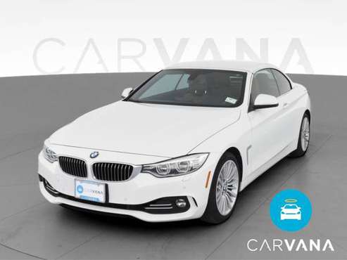 2014 BMW 4 Series 428i Convertible 2D Convertible White - FINANCE -... for sale in Fort Worth, TX