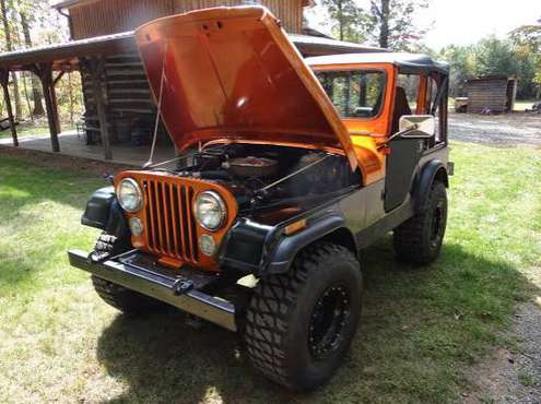 1980 Jeep CJ 5 - 4X4 - great cond. custom orange/black for sale in Laguna Beach, CA