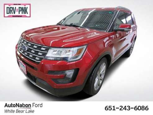2016 Ford Explorer Limited 4x4 4WD Four Wheel Drive SKU:GGB64552 for sale in White Bear Lake, MN