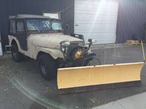 CJ5 Jeep with Meyers Plow - cars & trucks - by owner - vehicle... for sale in Ogden, UT